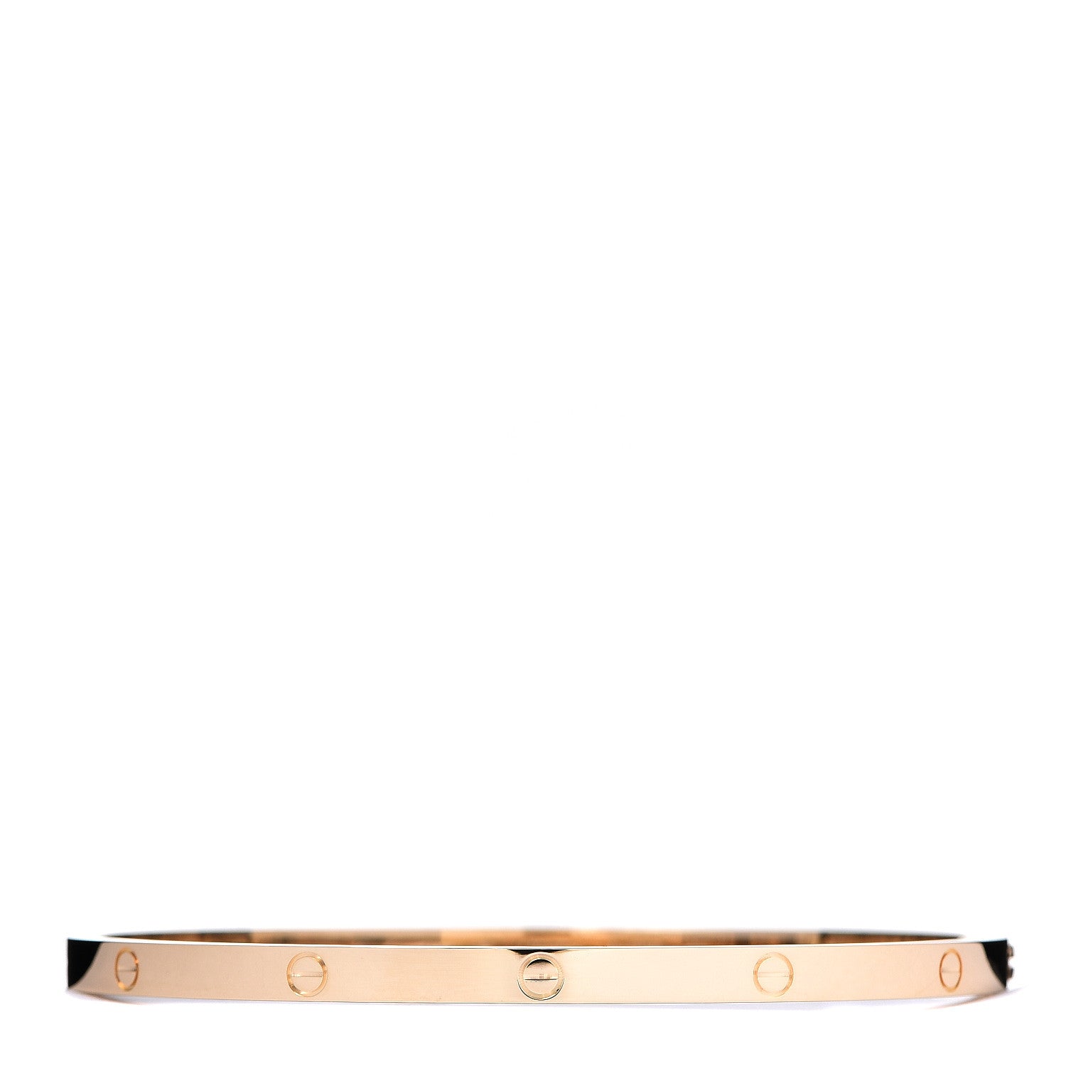 Cartier 18K Yellow Gold Small LOVE Bracelet 18 1 of 4