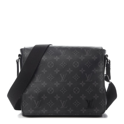 Louis Vuitton Monogram Eclipse District PM Black 1 of 11
