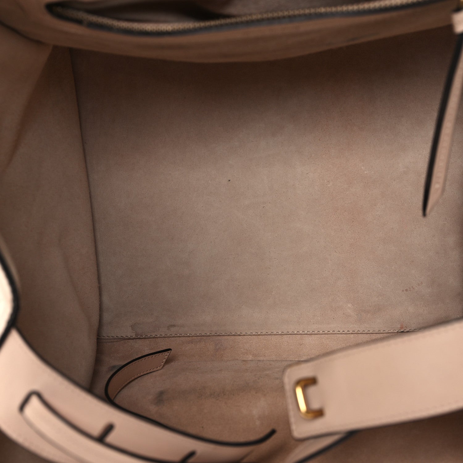 Celine Smooth Calfskin Medium Phantom Luggage Powder 5 of 11
