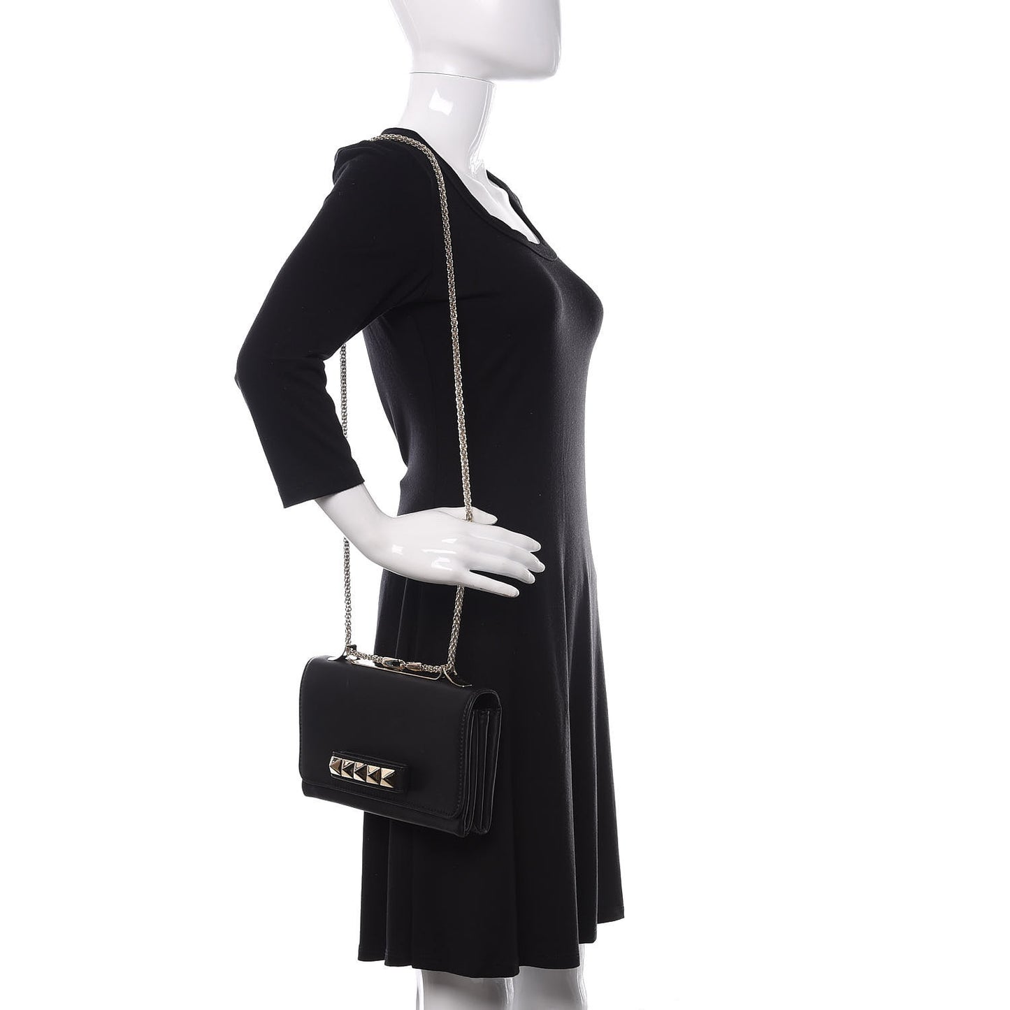 Nappa Va Va Voom Shoulder Bag Black