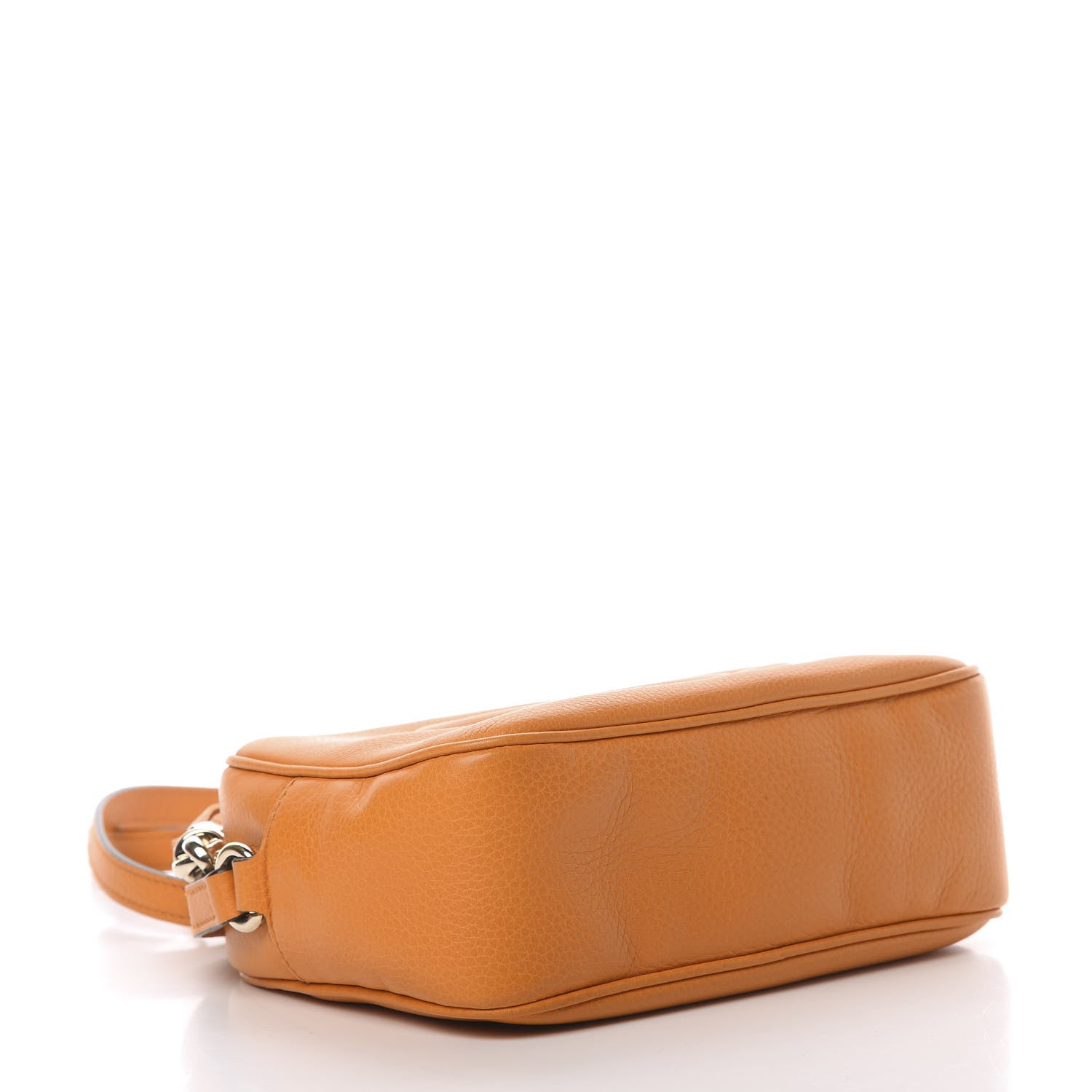 Gucci Pebbled Calfskin Small Soho Disco Bag Curcuma 4 of 10