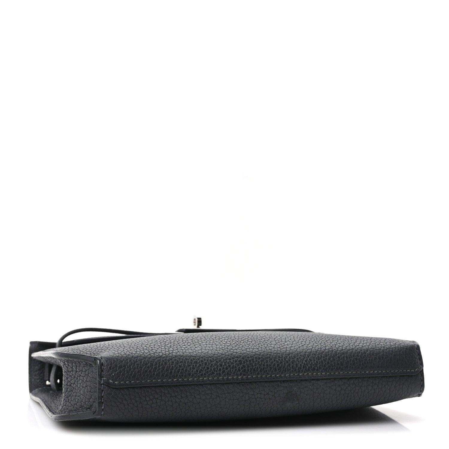 Hermes Togo Kelly Depeches 25 Pouch Black 3 of 9