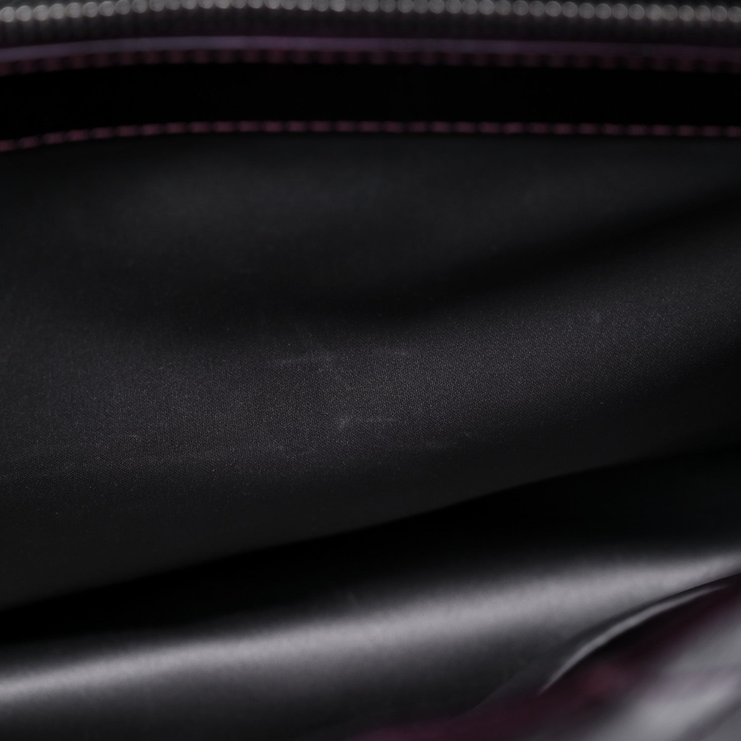 Chanel Distressed Patent Quilted Shopping Tote Purple 10 of 17