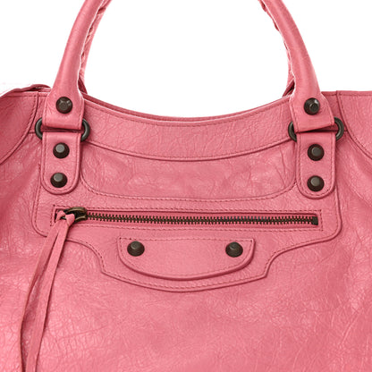 Balenciaga Agneau Classic Hardware Velo Rose Hortensia 9 of 11