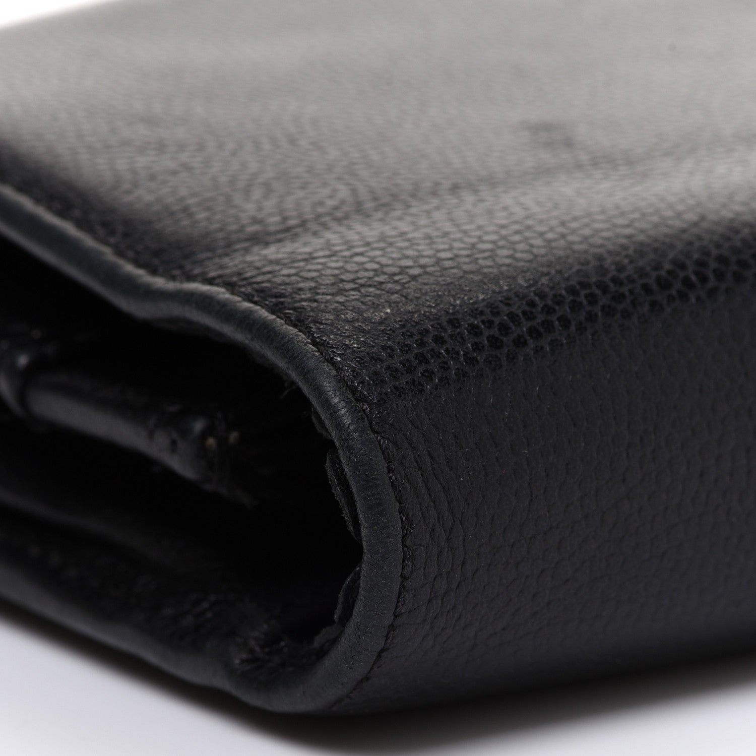 Chanel Caviar Sevruga Wallet On Chain WOC Black 12 of 19