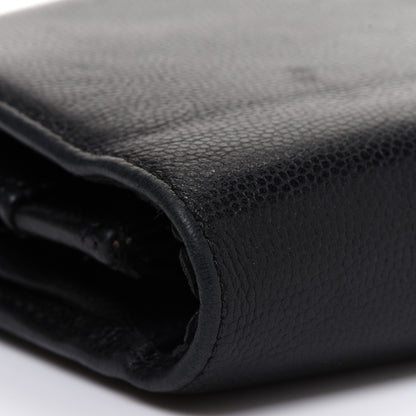 Chanel Caviar Sevruga Wallet On Chain WOC Black 12 of 19