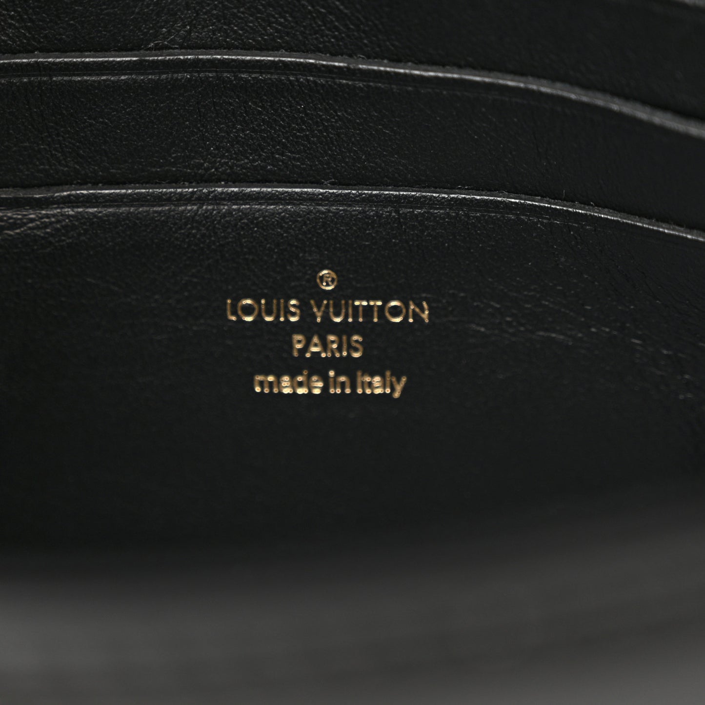 Calfskin Bubblegram Wallet On Strap Black