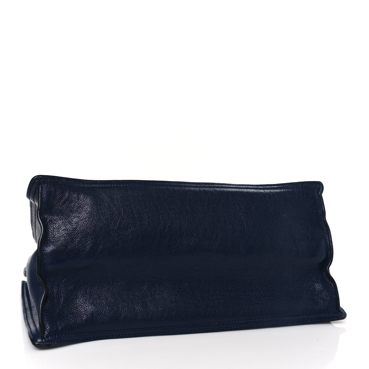 Glace Calf Etiquette Tote Astrale Inchiostro