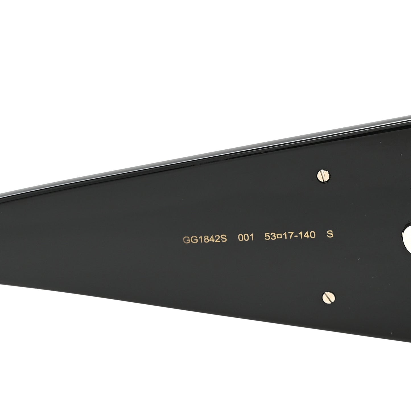Acetate Square Frame Sunglasses GG1842S Black