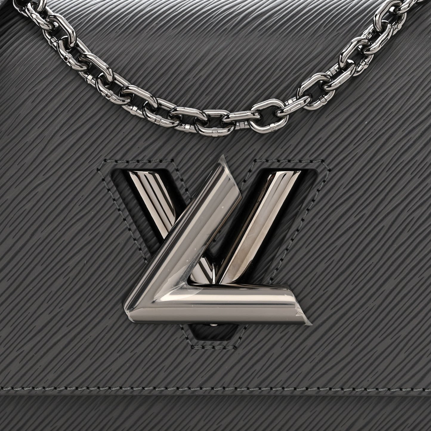 Epi Twist Shoulder Bag MM Etain
