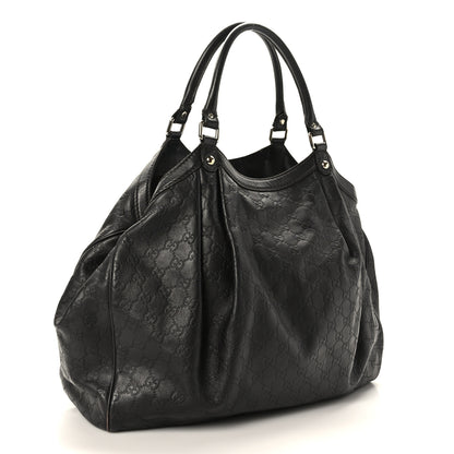 Gucci Guccissima Signature Large Sukey Tote Chocolate 4 of 13