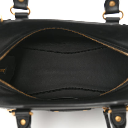 Balenciaga Grained Calfskin Neo Classic Gold Hardware S City Black 5 of 12
