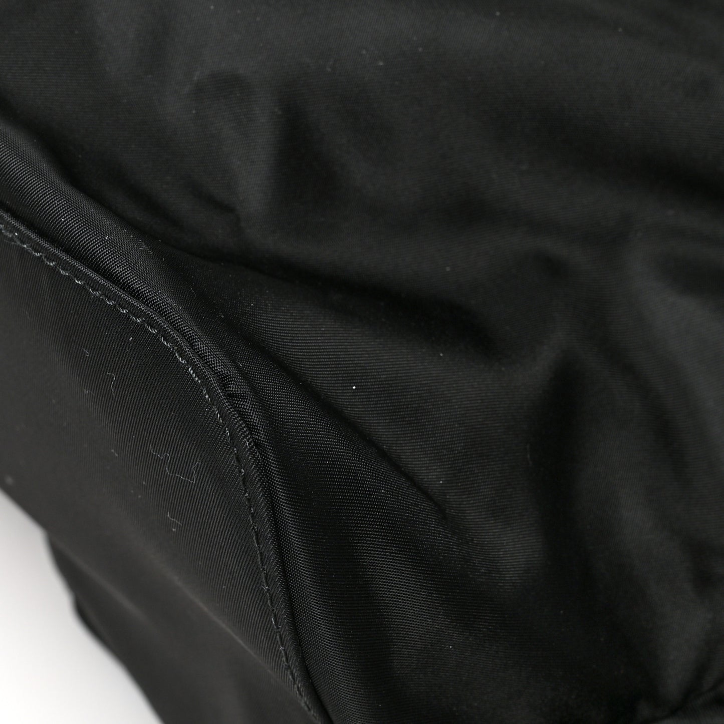 Tessuto Nylon Saffiano Medium Backpack Black