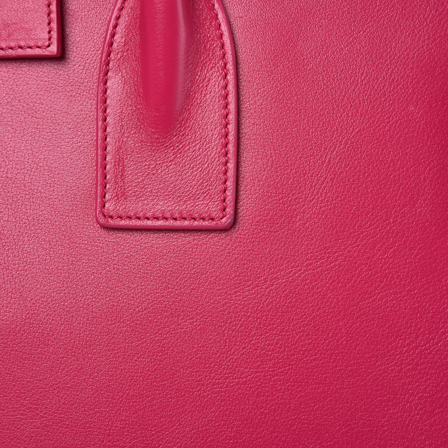 Saint Laurent Calfskin Small Sac De Jour Bubblegum 9 of 11