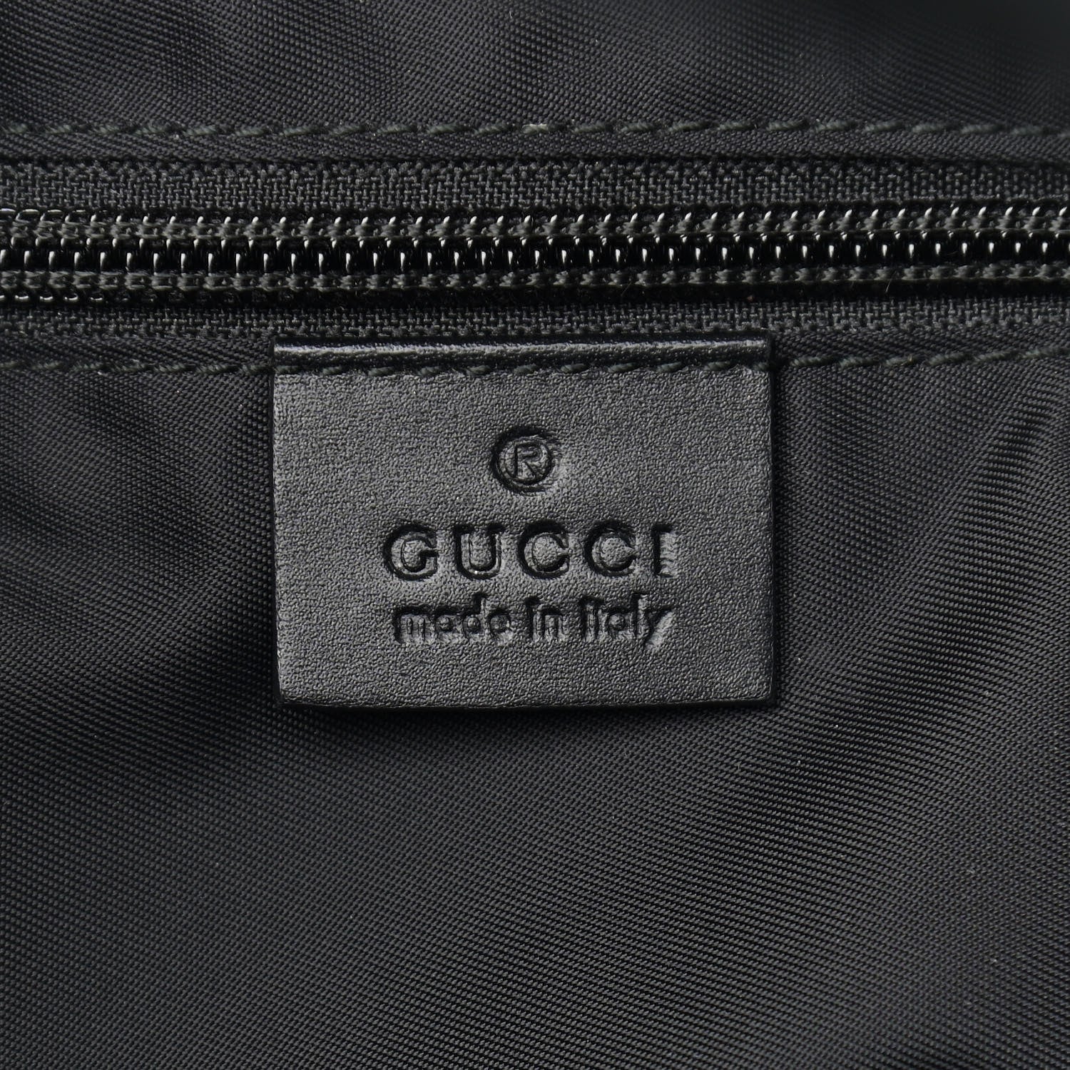 Gucci GG Supreme Monogram Web Medium Zippered Tote Beige Black 5 of 10
