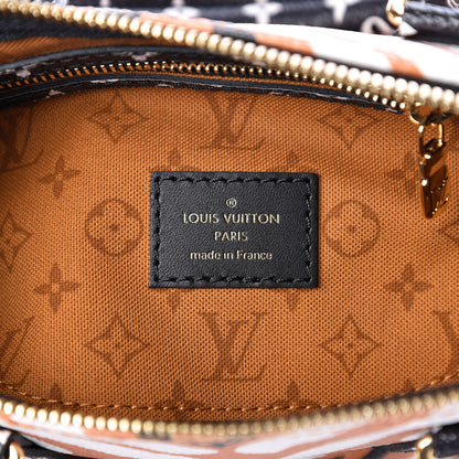 Louis Vuitton Monogram Giant Crafty Speedy Bandouliere 25 Creme Caramel 5 of 10