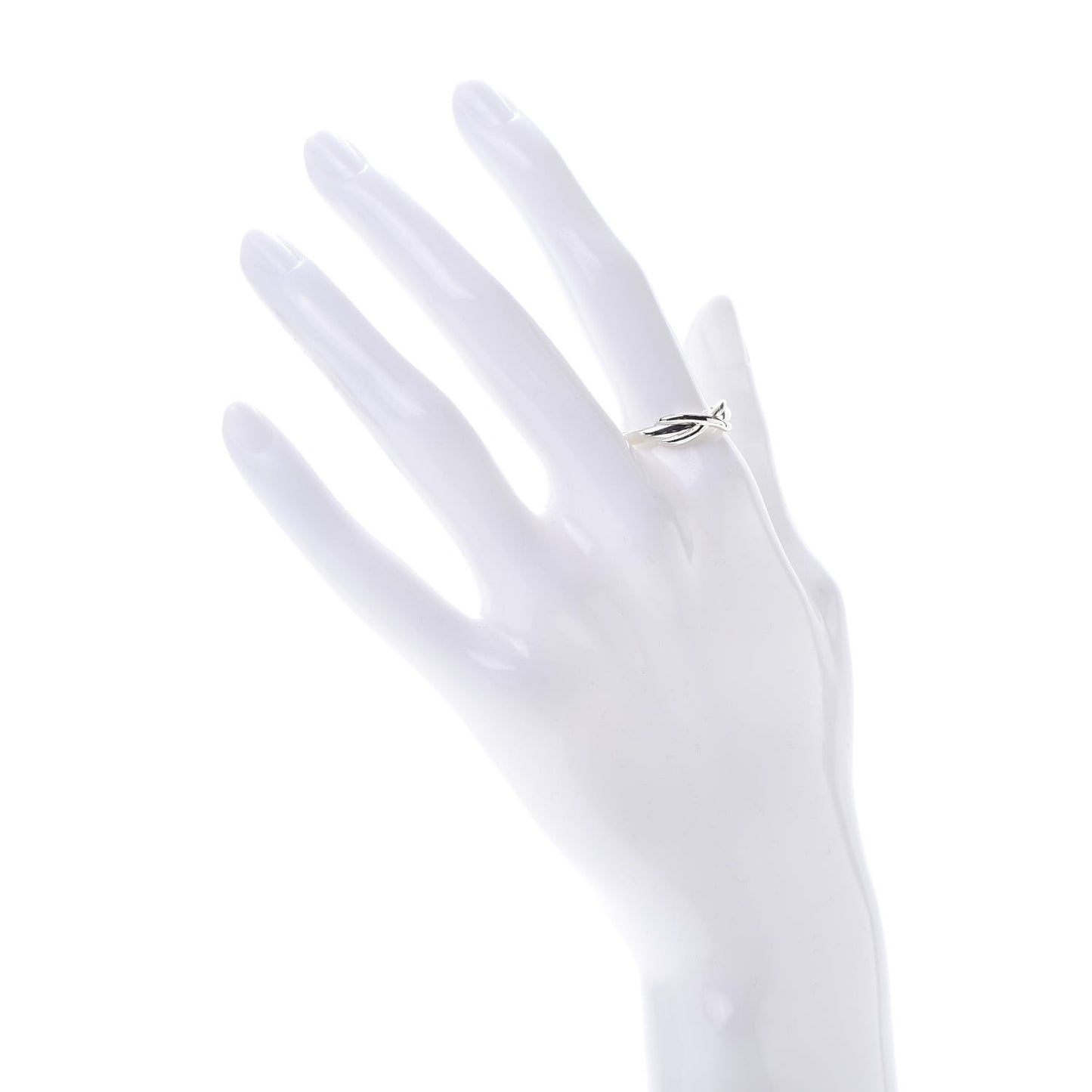 Sterling Silver Narrow Infinity Ring 56 7.5