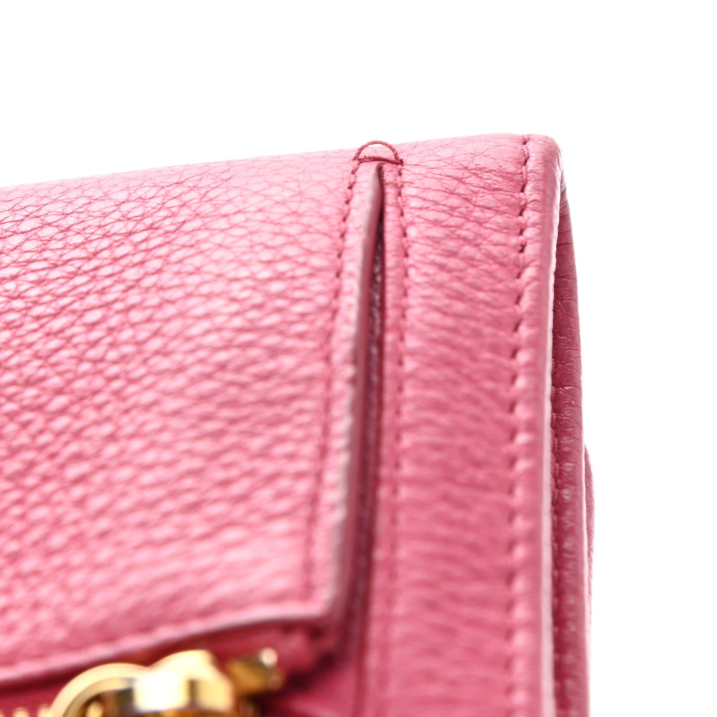 Vitello Phenix Continental Flap Wallet Peonia