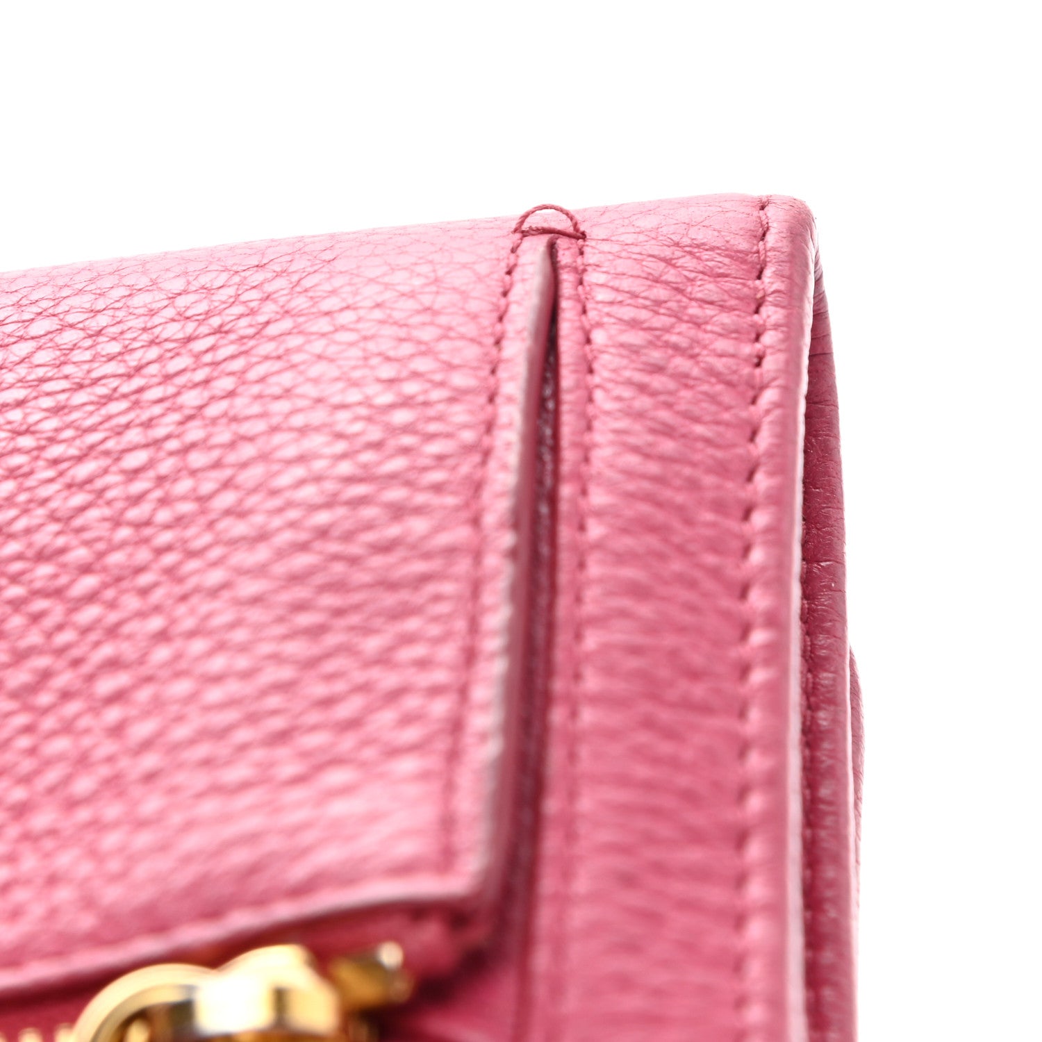 Prada Vitello Phenix Continental Flap Wallet Peonia 8 of 9