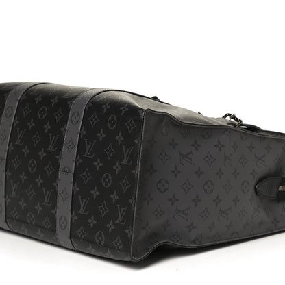 Louis Vuitton Monogram Eclipse Cabas Zippe GM Black 10 of 14