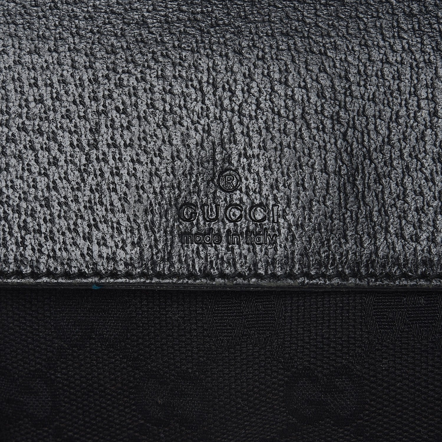 Gucci GG Monogram Double Pocket Belt Bag Black 6 of 8
