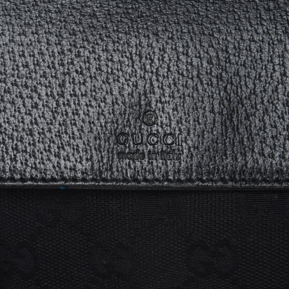 Gucci GG Monogram Double Pocket Belt Bag Black 6 of 8