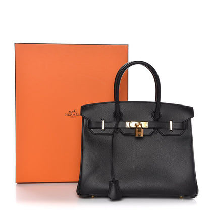 Hermes Epsom Birkin 30 Black 8 of 8