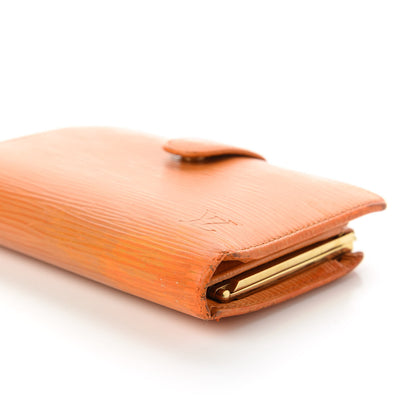 Louis Vuitton Epi French Purse Wallet Mandarin 7 of 13