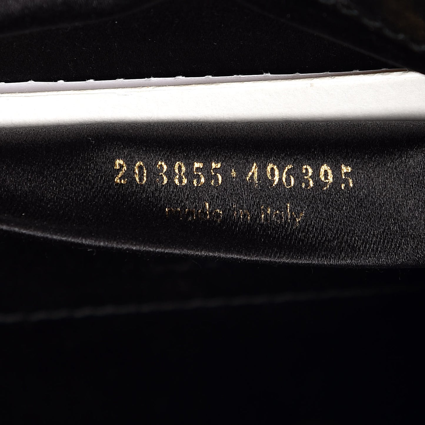 Textured Patent Monogram Large Belle De Jour Clutch Black