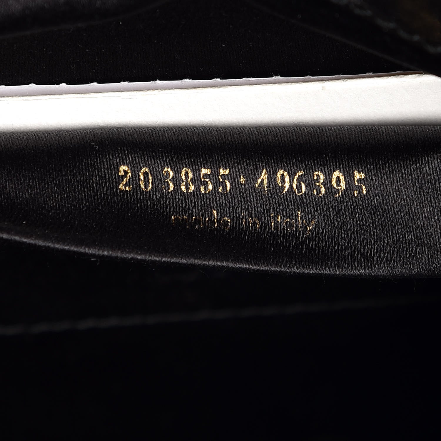 Saint Laurent Textured Patent Monogram Large Belle De Jour Clutch Black 7 of 10