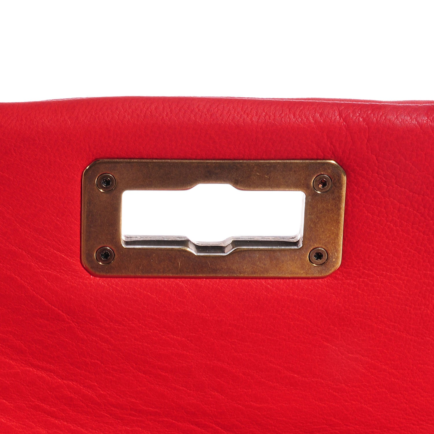 Lanvin Quilted Lambskin Happy Medium Shoulder Bag Coquelicot Orange 6 of 12