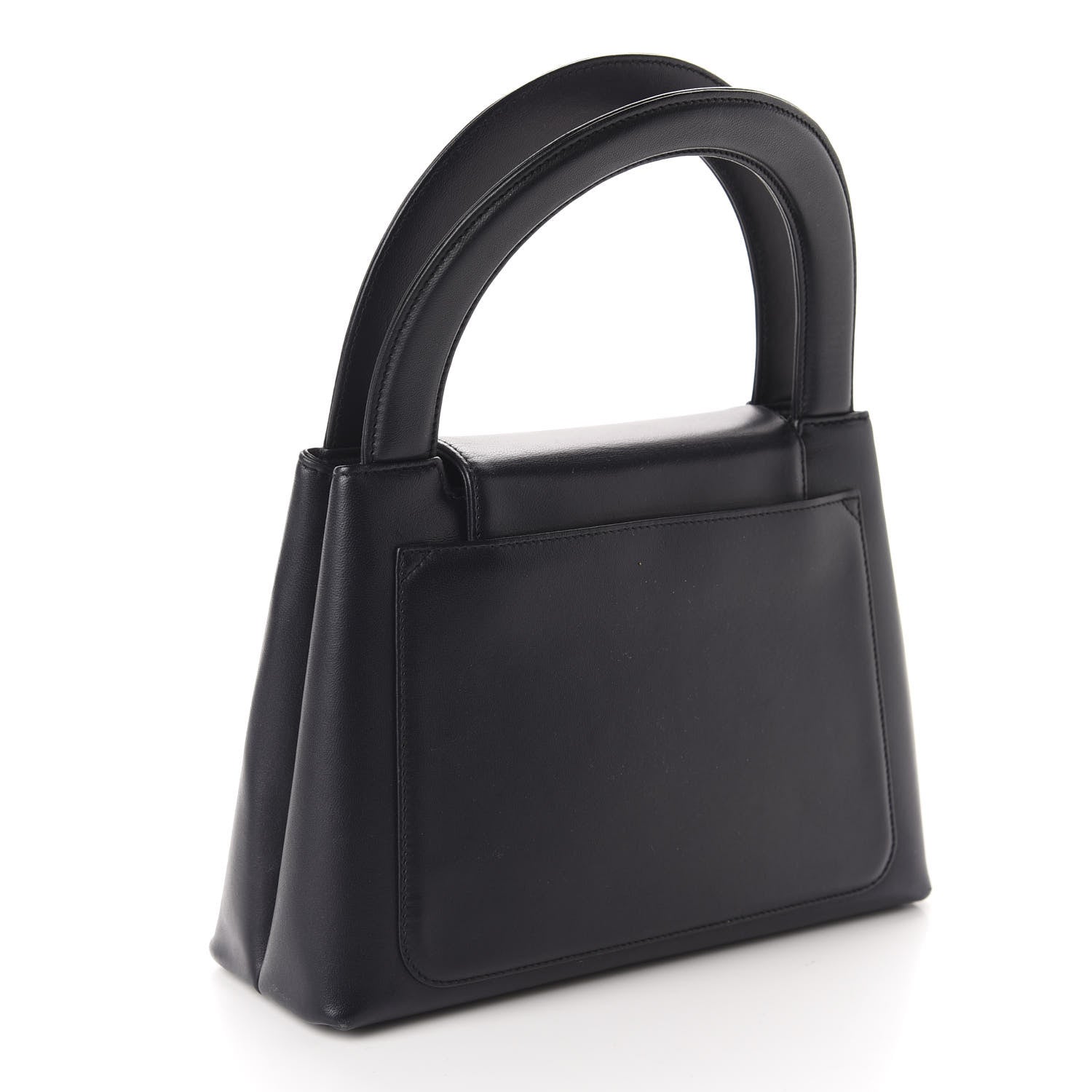 Chanel Lambskin Small Kelly Flap Bag Navy Blue 3 of 10