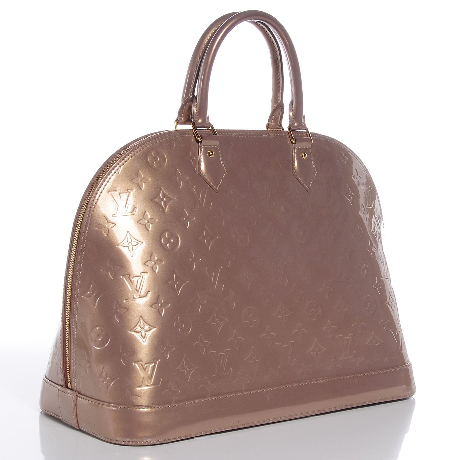 Louis Vuitton Vernis Alma GM Beige Poudre 3 of 7