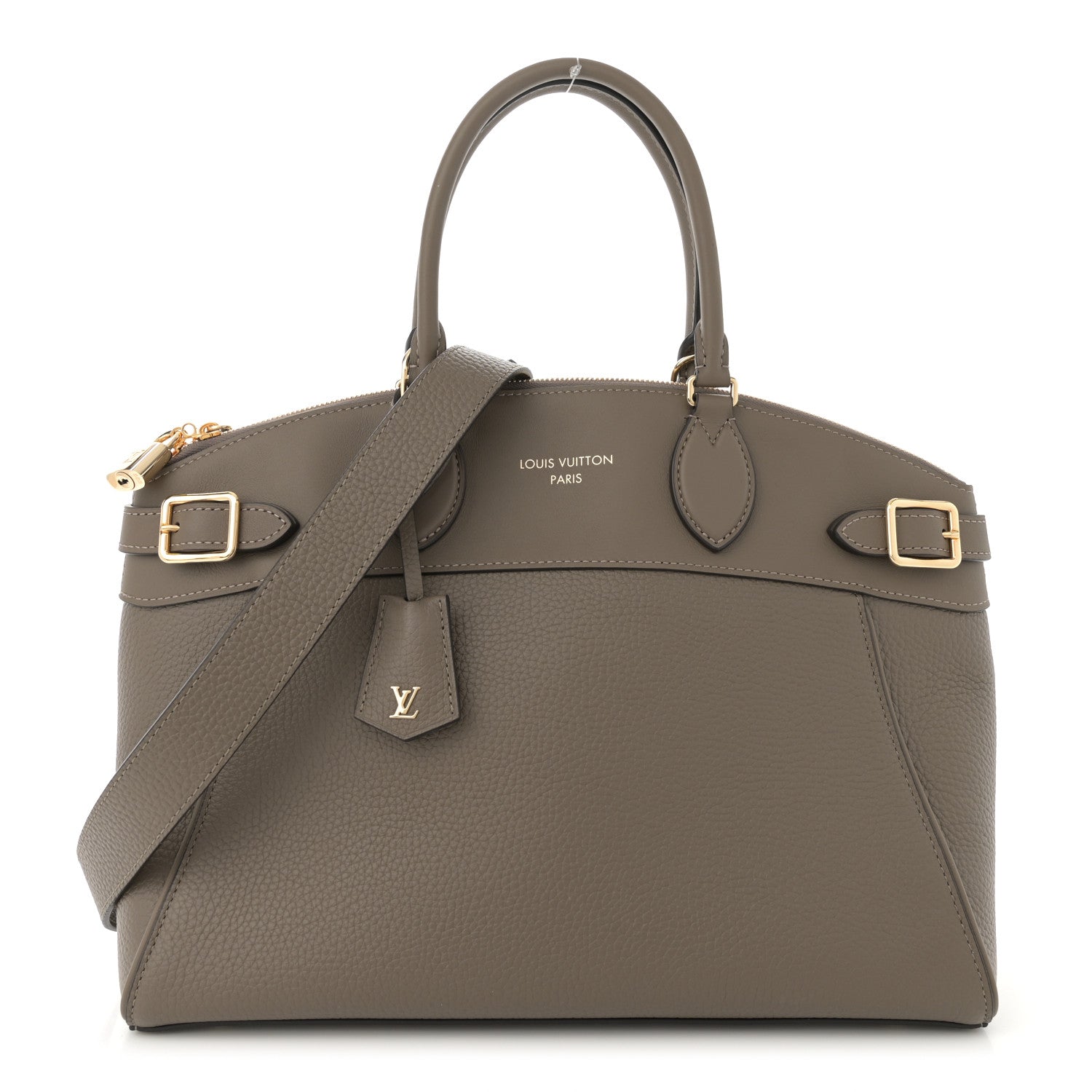 Louis Vuitton Taurillon Calfskin Vendome MM Earth 1 of 11