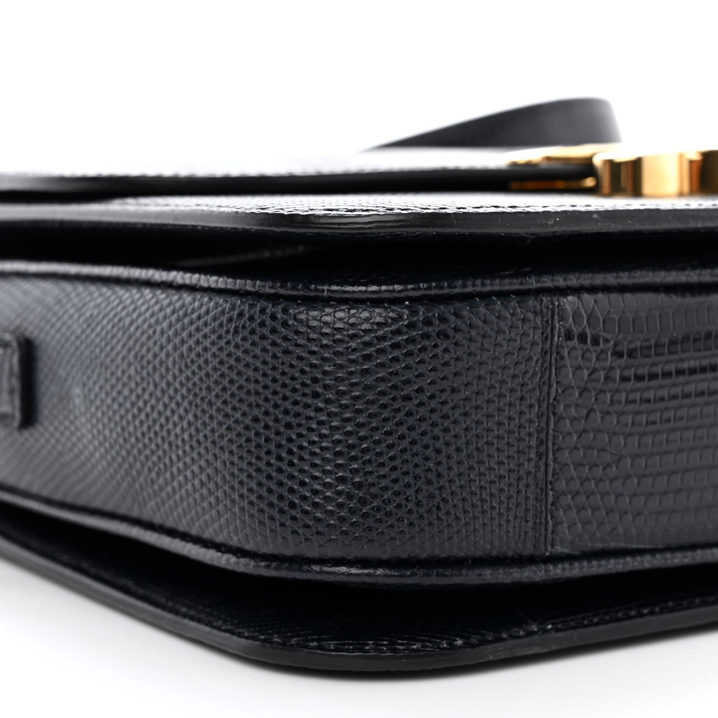 Lizard Medium Triomphe Navy Blue