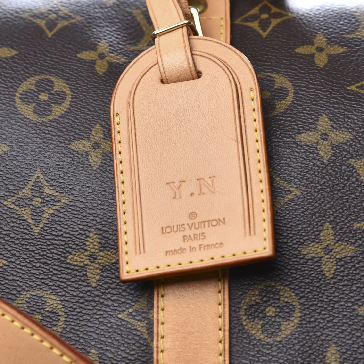 Louis Vuitton Monogram Keepall Bandouliere 55 13 of 15