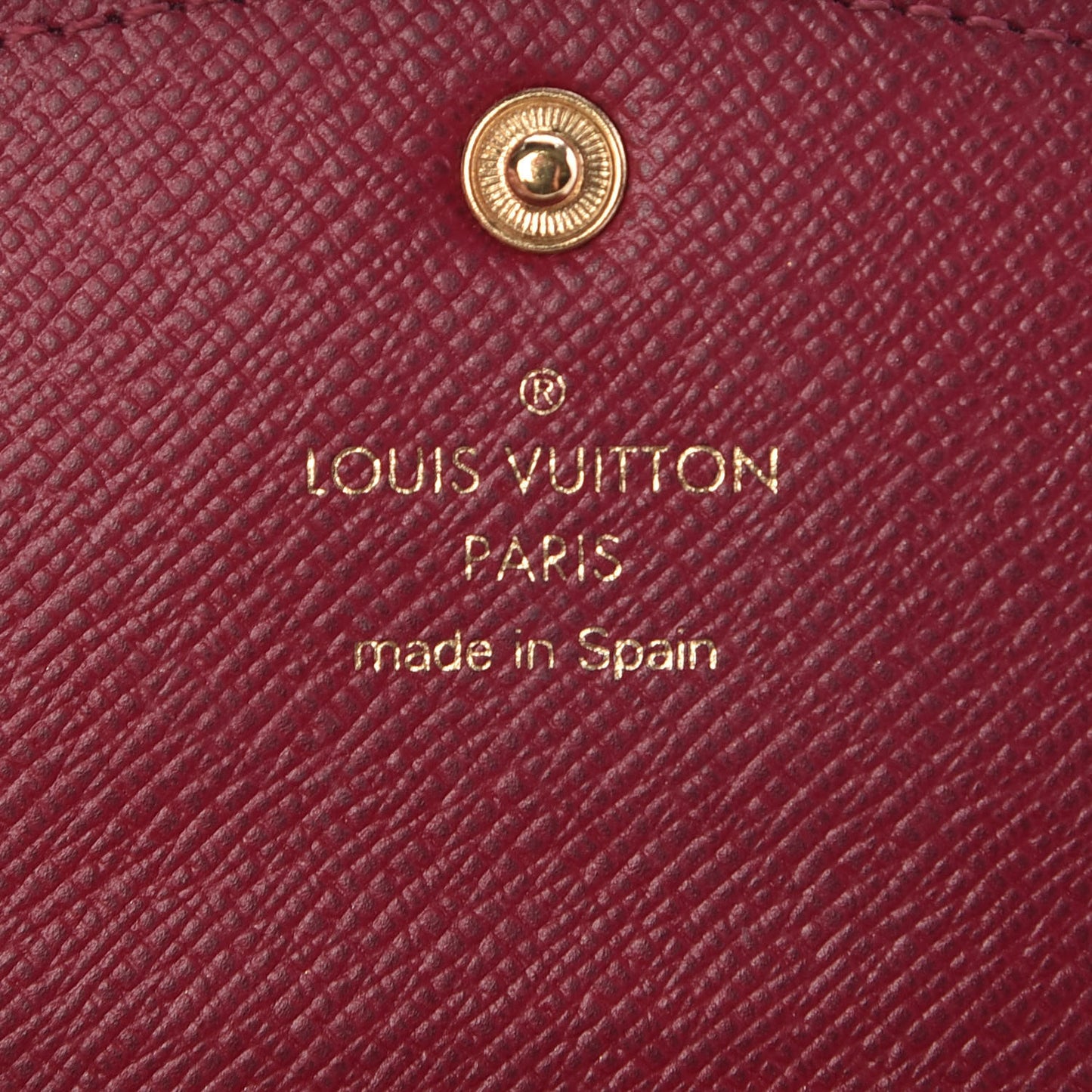 Monogram Rosalie Coin Purse Fuchsia