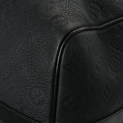 Louis Vuitton Taurillon Monogram Keepall Bandouliere 50 Black 10 of 11