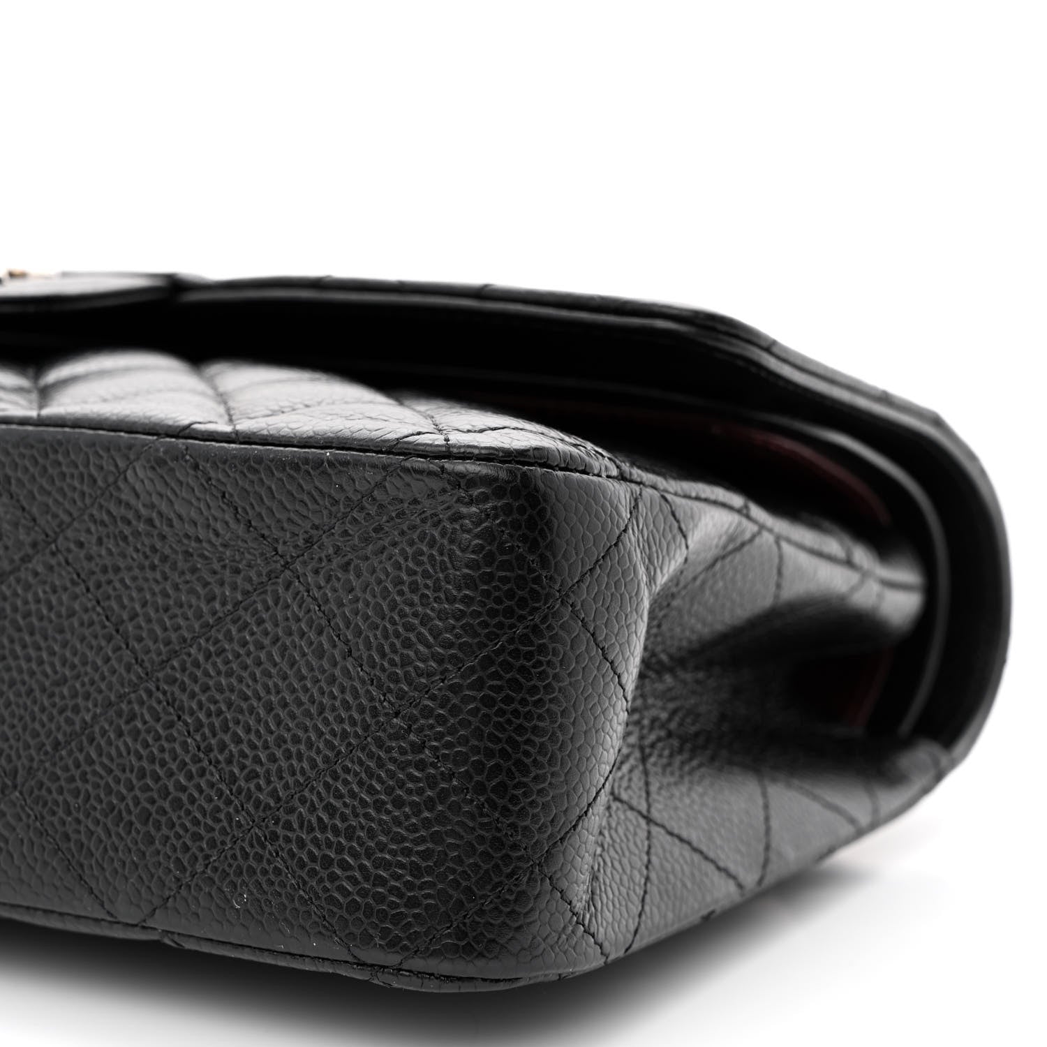Chanel Caviar Quilted Medium Double Flap Black 10 of 10