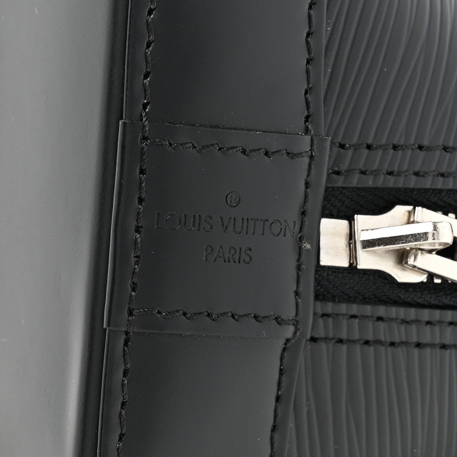 Louis Vuitton Epi Alma PM Black 6 of 9