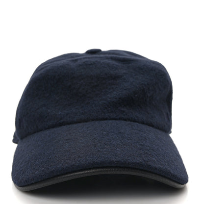 Hermes Cashmere Jump Cap 57 Marine Black 3 of 9