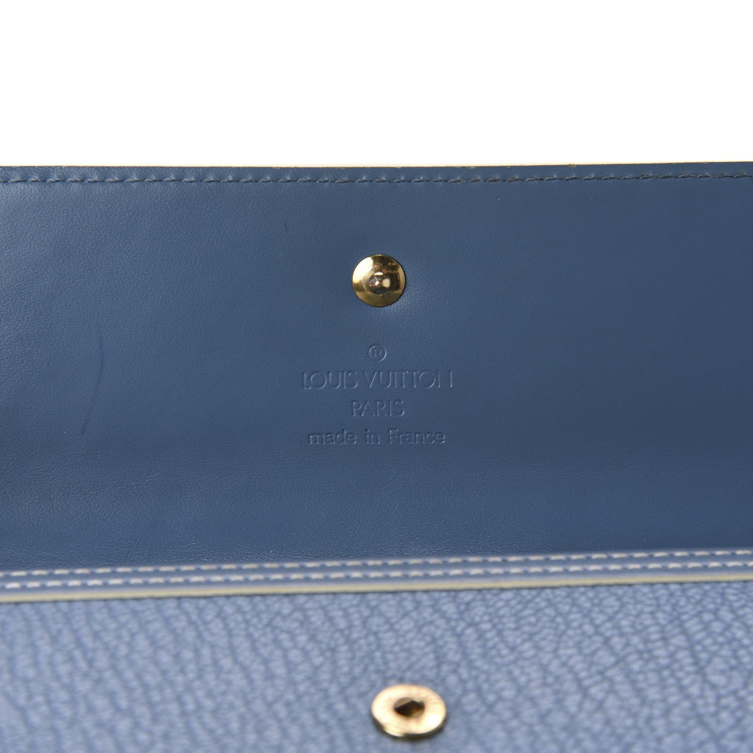 Louis Vuitton Suhali Porte Tresor International Wallet Blue 8 of 8