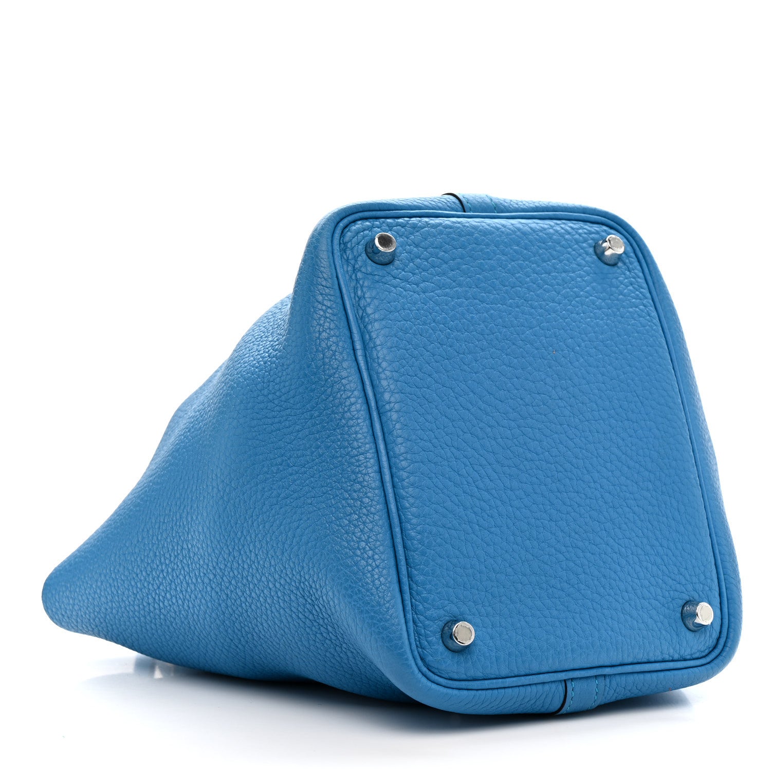 Hermes Taurillon Clemence Picotin Lock 18 PM Bleu Frida 9 of 10