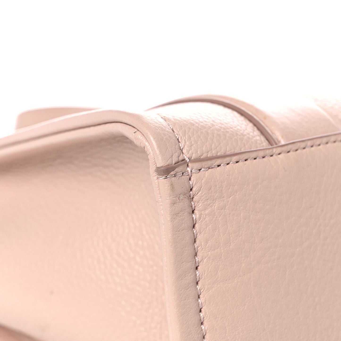 Grained Calfskin Small The Tote Bag Rose Dust