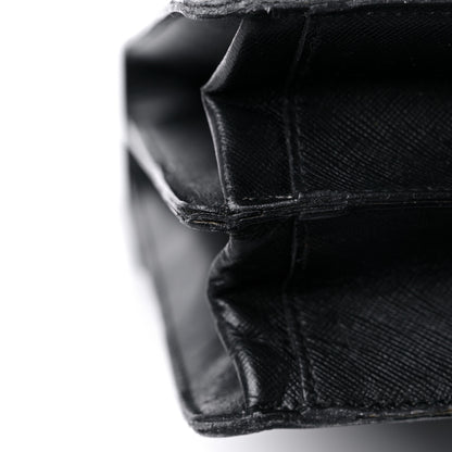 Prada Saffiano Briefcase Black 14 of 21