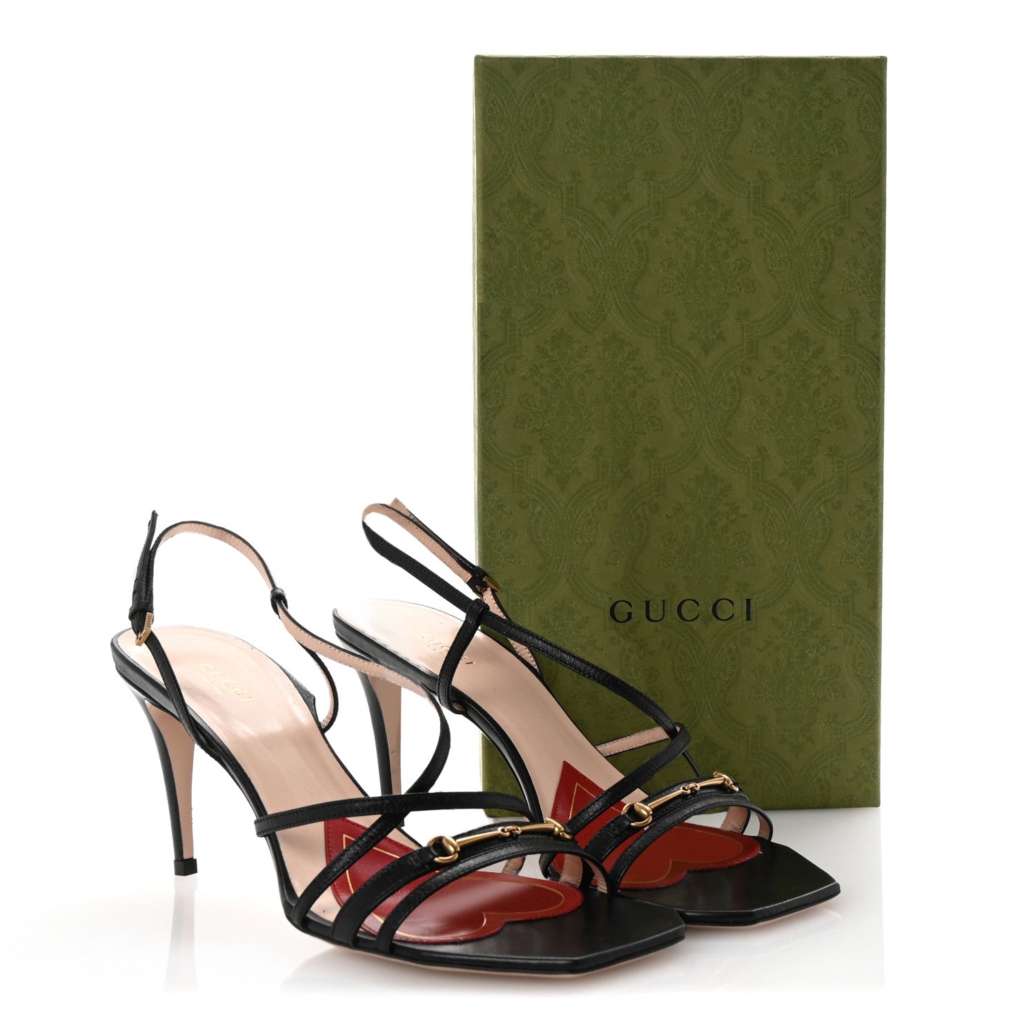 Gucci Malaga Kid Victoria Strappy Horsebit Sandals 41 Black 9 of 9