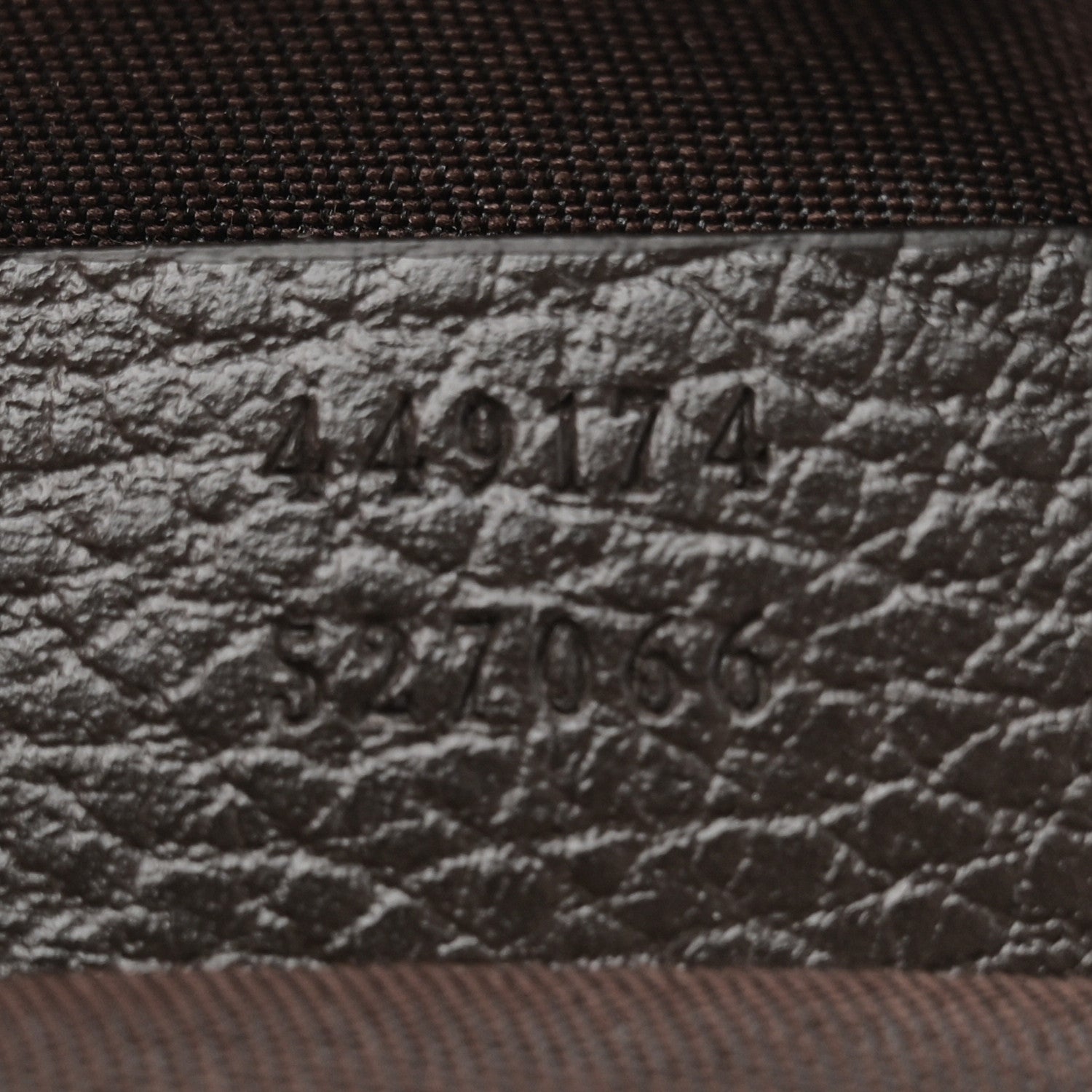 Gucci Monogram Belt Bag Dark Brown 7 of 10