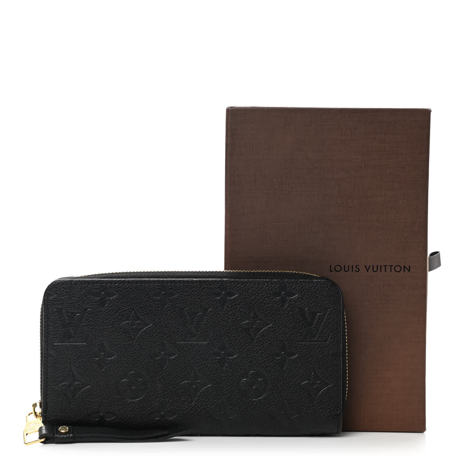 Louis Vuitton Empreinte Zippy Wallet Black 8 of 8