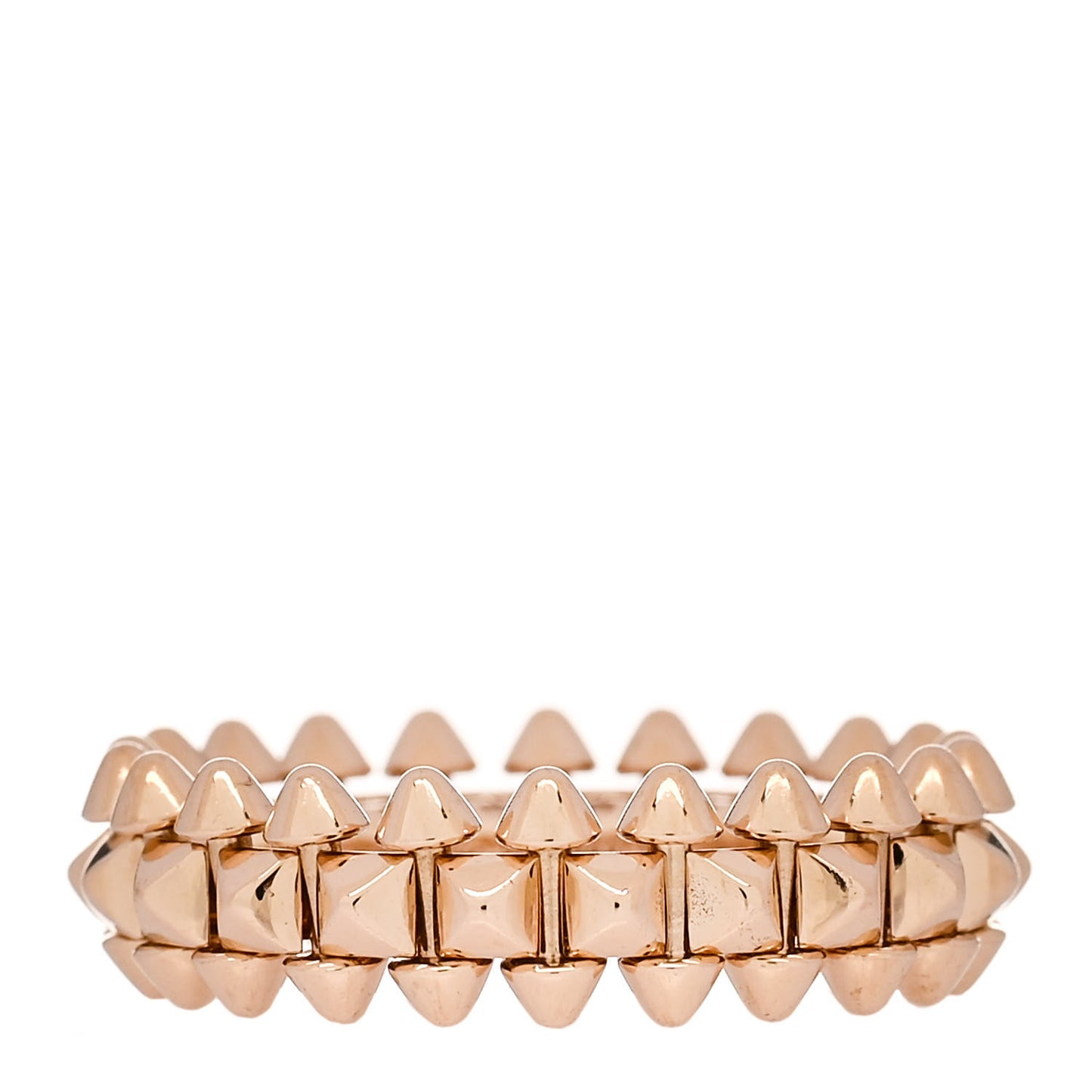 18K Pink Gold SM Clash De Cartier Ring 52 6