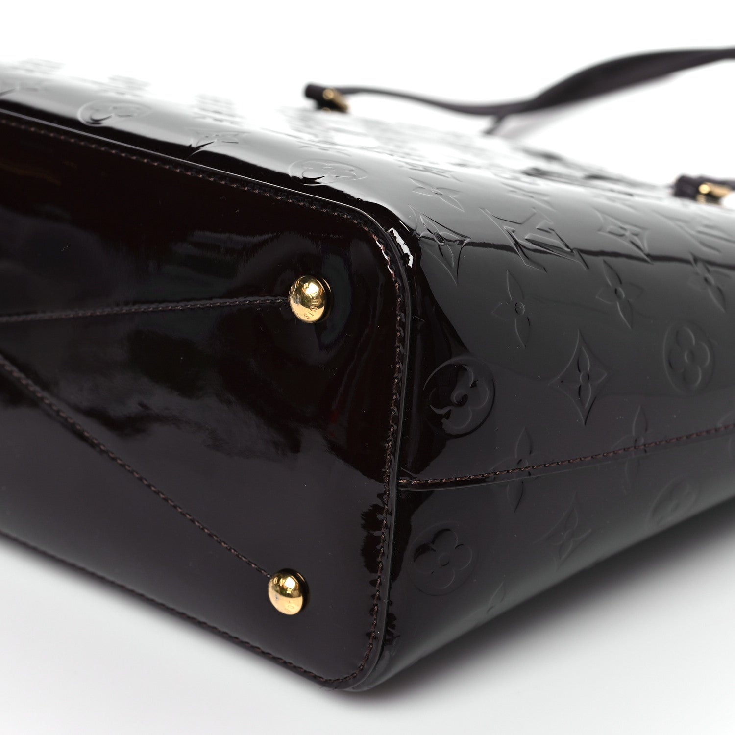 Louis Vuitton Vernis Long Beach MM Amarante 10 of 10